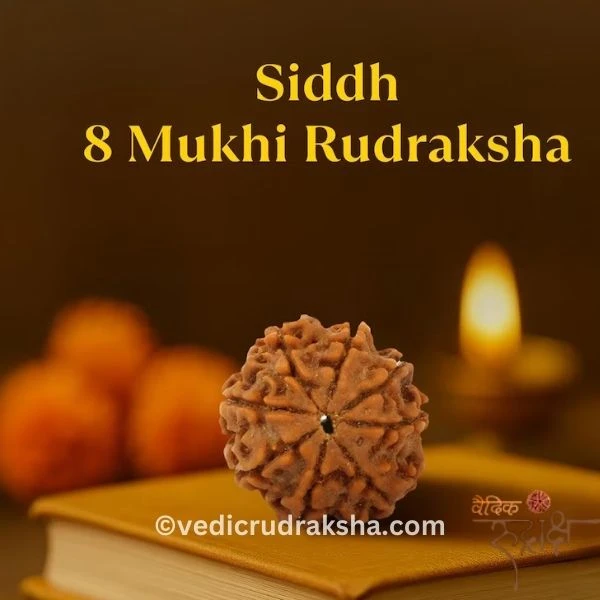 196 Original 8 Mukhi Nepali Rudraksha – Lab Certified & Energized | Authentic Bead of Goddess Durga for Power & Protection (Copy) - Image 1